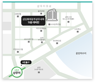 광주 지사 약도